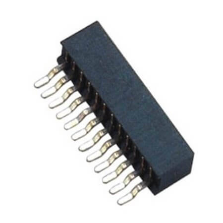 L-KLS1-208CA-4.3-1-10RTR FEMALE HEADER 10PIN(1x10) 1.27mm SMT R/A REEL - 1