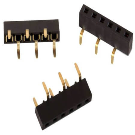 L-KLS1-208Y-5.0-1-05-W2- FEMALE HEADER 5PIN(1x5)2.54mm THT V/T BOTTOM ENTRY - 1