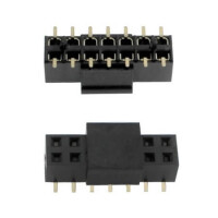 L-KLS1-208Y-5.0-2-14-T3- FEMALE HEADER 14PIN(2x7) 2.54mm 5.3X7.4 SMT - 1
