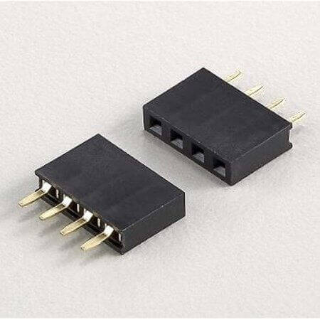 L-KLS1-208Y-7.1-1-40-S FEMALE HEADER 40PIN(1x40) 2.54mm THT V/T TUBE - 1