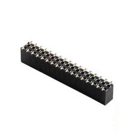 L-KLS1-208Y-7.1-2-26-TC- FEMALE HEADER 26PIN(2x13) 2.54mm SMT V/T TUBE - 1
