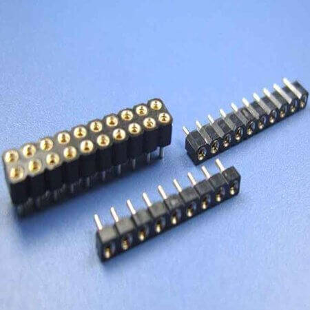 L-KLS1-209-7.0-2-12-S-Y FEMALE HEADER 2.54MM 12PIN(2X6) THT V/T MACHINE PI - 1