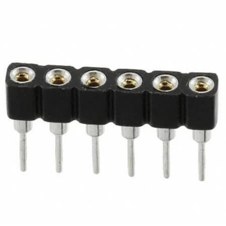 L-KLS1-209B-1-07-S-Y FEMALE HEADER 7PIN(1x7) 2.00mm THT V/T MACHINE PIN - 1