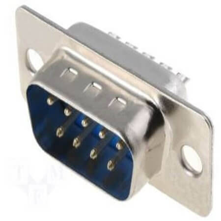 L-KLS1-213-25-M-L CONNECTOR DSUB 25PIN 180C SOLDER TYPE MALE BLUE - 1