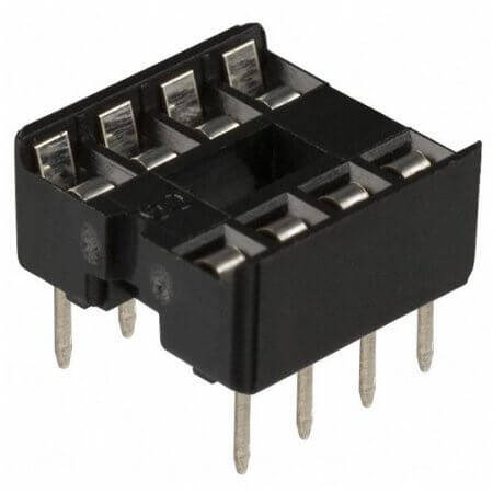 L-KLS1-216-20 IC-SOCKET 20PIN 2.54mm THT BLACK - 1
