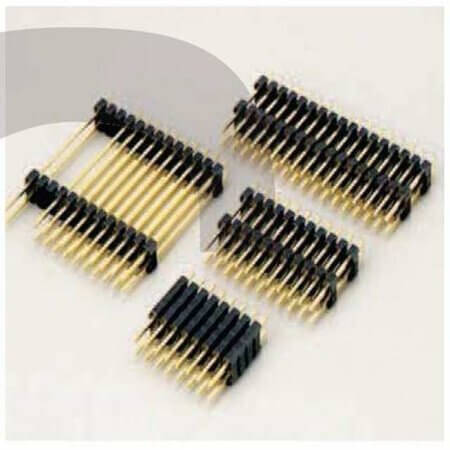 L-KLS1-218-2-08-S-3X6X37 PIN HEADER 8PIN(2x4) 2.54mm THT V/T - 1