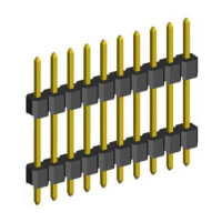 L-KLS1-218B-1-16-S-3X6X1 PIN HEADER 1PIN(1x16) 2.00mm THT V/T - 1