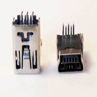 L-KLS1-229-5FQ-B CONNECTOR USB MINI B TYPE 90C T/R FEMALE - 1