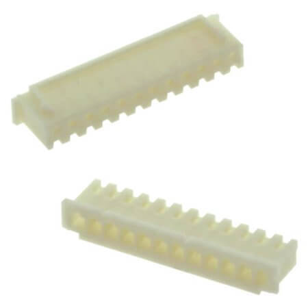 L-KLS1-2.50-12-H CON.T.B.2.50mm 12PIN(1X12) THT V/T FEMALE IVORY - 1