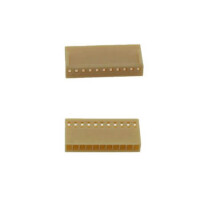 L-KLS1-2.54-11-H-L.ORANG CON.T.B.2.54MM 11PIN(1x11) FEMALE LIGHT ORANGE - 1