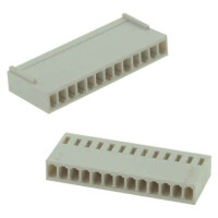 L-KLS1-2.54-13-H CON.T.B.2.54MM 13PIN(1X13) FEMALE WHITE - 1