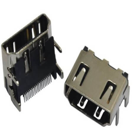 L-KLS1-285-1-N-1-R CONNECTOR SOCKET HDMI SMD 1.4 19PIN R/A - 1