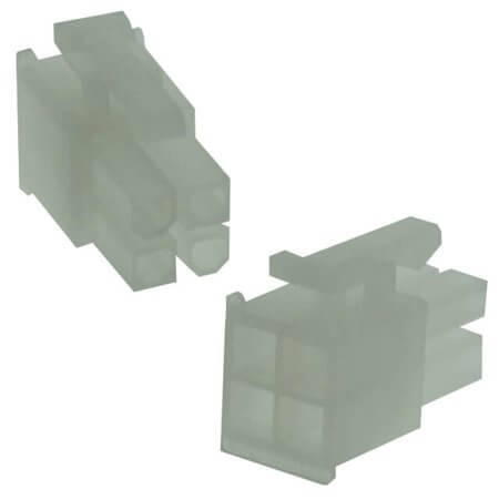 L-KLS1-4.20-2X02-MH CON.T.B.4.20MM 4PIN (2x2) MALE HOUSING MINI FIT - 1