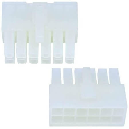 L-KLS1-4.20-2X06-MH CON.T.B.4.20MM 12PIN (2x6) MALE HOUSING MINI FIT - 1