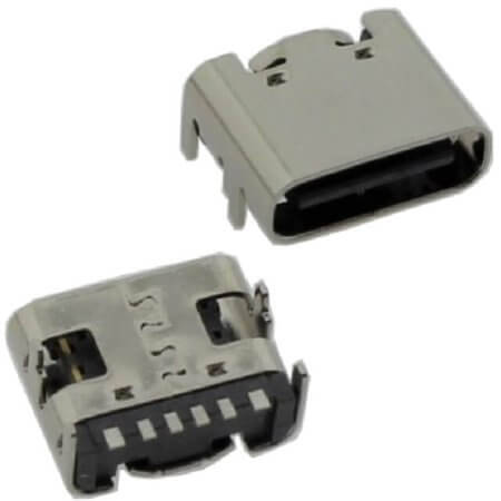 L-KLS1-5413 CONNECTOR USB C TYPE 6PIN SMT R/A FEMALE - 1