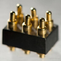 L-KLS1-6PGC01B-2096 CONN.SPRING LOADED PIN 6PIN (2x3) 2.54MM THT V/T - 1