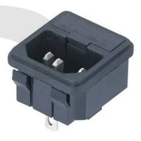 L-KLS1-AS-301-12 CONNECTOR AC POWER SOCKET WITH FUSE TYPE - 1