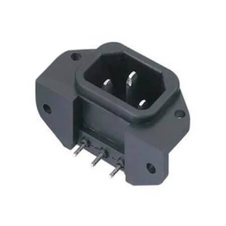 L-KLS1-AS-301-2 CONNECTOR IEC AC POWER SOCKET INLET - 1