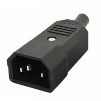 L-KLS1-ASS-202 CONN. AC POWER MALE STRAIGHT - 1