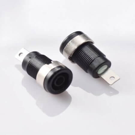 L-KLS1-BAJ-013-B CONN.DC BANANA JACK H:30.3MM BLACK IC-239A - 1
