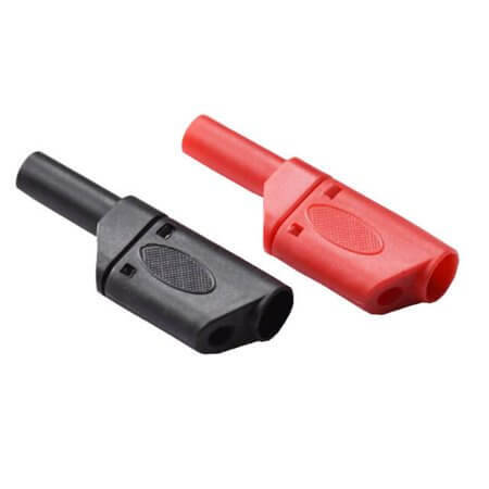 L-KLS1-BAP-032-R 4MM BANANA PLUG PLASTIC HOUSING RED IC-238E - 1