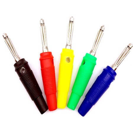 L-KLS1-BAP-6033-N-R 4MM BANANA PLUG PLASTIC HOUSING RED IC-238B - 1