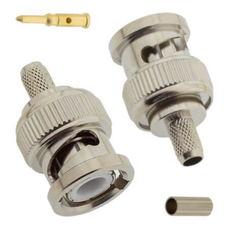 L-KLS1-BNC101 CONNECTOR BNC JACK 6 GHz 50 OHM - 1