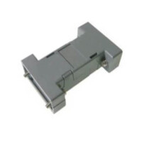 L-KLS1-DBQ-09P/09P-SG DSUB HOOD ADAPTER 9PIN TO 9PIN SHORT SCREW GRAY - 1