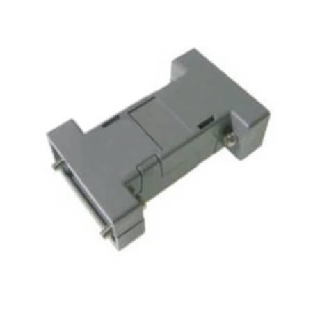 L-KLS1-DBQ-09P/09P-SG DSUB HOOD ADAPTER 9PIN TO 9PIN SHORT SCREW GRAY - 1