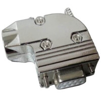 L-KLS1-DBR-25P-L DSUB HOOD 25PIN LONG SCREW RIGHT ANGLE METAL - 1