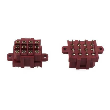 L-KLS1-EHD-5.00-3x04-S FEMALE HEADER 12PIN(3x4) 5.00mm THT V/T TRAY - 1