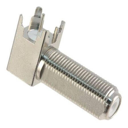 L-KLS1-F105 CONNECTOR JT-1033 F 75R 1GHZ FEMALE THT R/A - 1