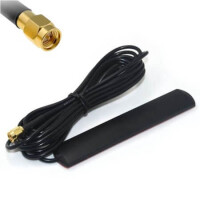 L-KLS1-GSM-05-010-3000 MAGNET ANTENNA GSM SMA 50R 3000MM - 1