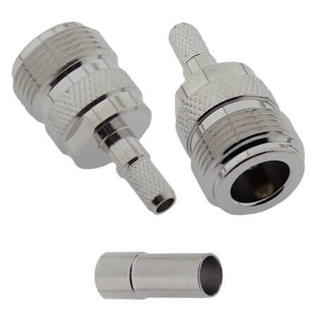 L-KLS1-N005-LMR195 CONN. N TYPE FEMALE JACK LMR-195 CABLE - 1
