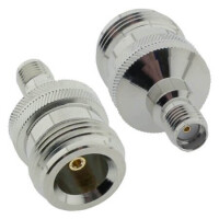L-KLS1-N/SMA-KK CONN.ADAPTER SMA FEMALE TO N FEMALE PLUG - 1