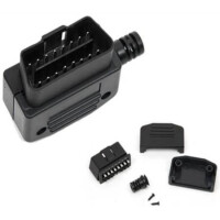 L-KLS1-OBDII-16P-90 CON.T.B.OBD2 16PIN(2X8) RIGHT ASSEMBLIES MALE - 1
