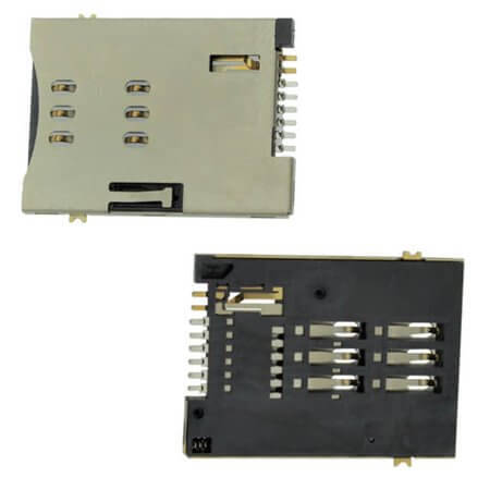 L-KLS1-SIM-030-6P CONNECTOR HOLDER SIM CARD - 1