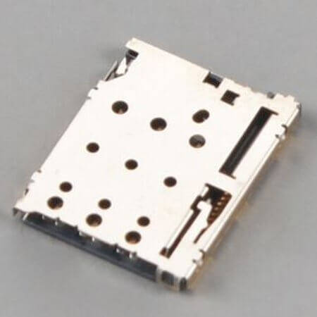 L-KLS1-SIM-103-H1.25-R CONNECTOR SIM PUSH 6PIN H1.25mm KLS - 1