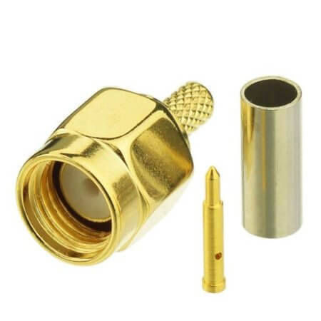 L-KLS1-SMA005-RG-174/U CONNECTOR ANTENNA SMA JACK R/A 50M - 1