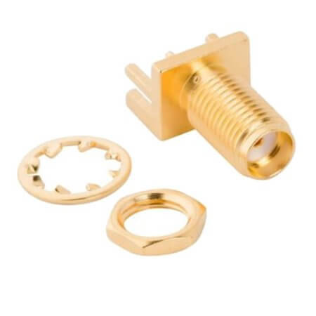 L-KLS1-SMA017-L17.4 CONNECTOR SMA 9.52x7.92 FEMALE THT - 1