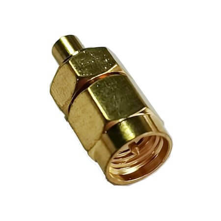 L-KLS1-SMA/MMCX-JK CONNECTOR SMA MALE TO FEMALE MMCX-JK - 1