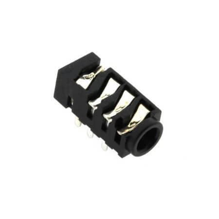 L-KLS1-SSJ3.5-005E CONNECTOR STEREO PHONE JACK THT R/A 3.5MM - 1