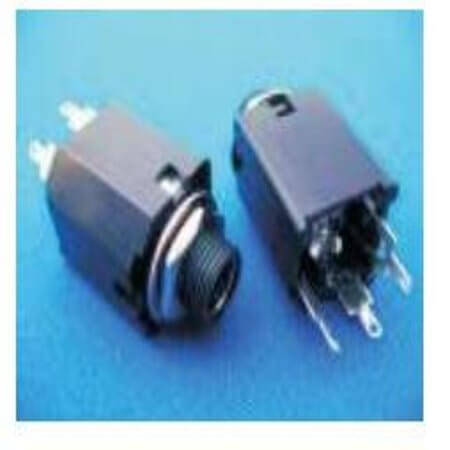 L-KLS1-TG6.3-004B CONNECTOR STEREO JACK THT V/T 6.3MM - 1