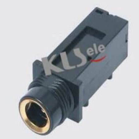 L-KLS1-TG6.3-008A CONNECTOR STEREO JACK THT R/A 6.3MM - 1