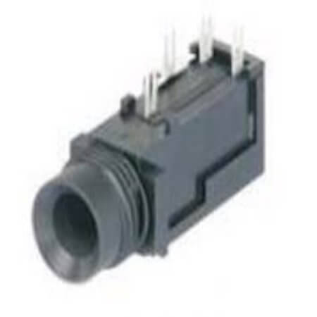 L-KLS1-TG6.3-008B CONNECTOR STEREO JACK THT R/A 6.3MM - 1