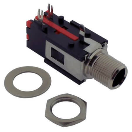L-KLS1-TG6.3-010A CONNECTOR STEREO PHONE JACK THT R/A 6.3MM - 1