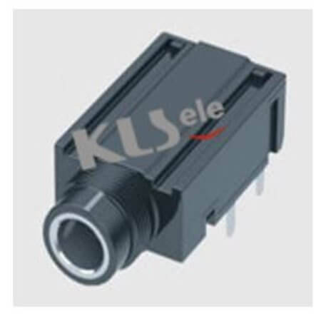 L-KLS1-TG6.3-011C CONNECTOR STEREO PHONE JACK THT R/A 6.3MM - 1