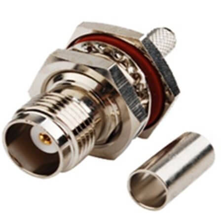 L-KLS1-TNC010-RG58 CONN.TNC JACK 50R 0-3 GHz RG58 - 1