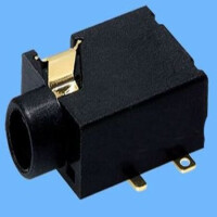 L-KLS1-TPJ3.5-001 CONNECTOR STEREO JACK SMT R/A 3.5MM - 1