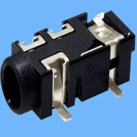 L-KLS1-TPJ3.5-007 CONNECTOR STEREO JACK SMT R/A 3.5MM - 1